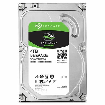 Seagate Barracuda 4TB SATA III 3.5&quot; - 5400RPM