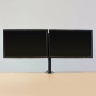 ACT AC8302 flat panel bureau steun 81,3 cm (32&quot;) Klem/doorvoer Zwart