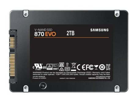 Samsung 870 EVO 2.5&quot; 2TB SATA III V-NAND