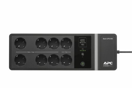 APC Back-UPS BE850G2-GR - Noodstroomvoeding 8x stopcontact, 850VA, 2 USB opladers, 1 USB datapoort