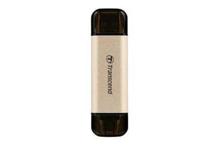 Transcend JetFlash 930C USB flash drive 128 GB USB Type-A / USB Type-C 3.2 Gen 1 (3.1 Gen 1) Goud