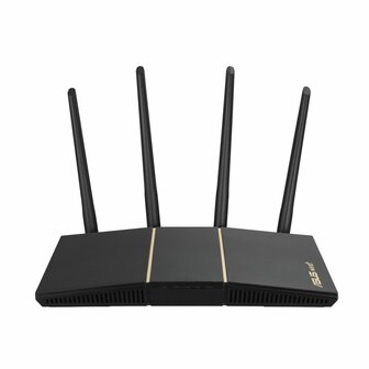 ASUS RT-AX57 draadloze router Gigabit Ethernet Dual-band (2.4 GHz / 5 GHz) Zwart