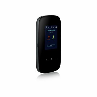 Zyxel LTE2566-M634 draadloze router Dual-band (2.4 GHz / 5 GHz) 4G Zwart