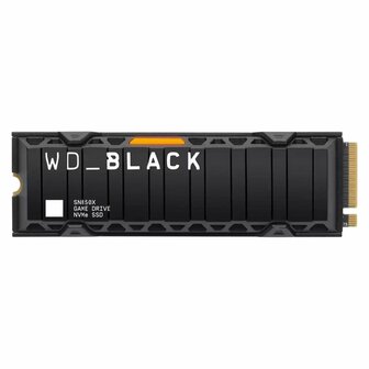 Western Digital Black SN850X | 2TB NVMe SSD | M.2 | 7.300MB/s | Heatsink