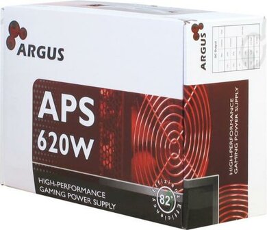 Inter-Tech Argus APS | 620 Watt ATX PSU | Power Supply | Voeding