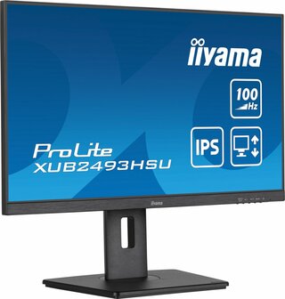 iiyama ProLite computer monitor 60,5 cm (23.8&quot;) 1920 x 1080 Pixels Full HD LED Zwart