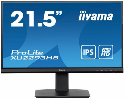 iiyama ProLite XU2293HS-B5 computer monitor 54,6 cm (21.5&quot;) 1920 x 1080 Pixels Full HD LED Zwart