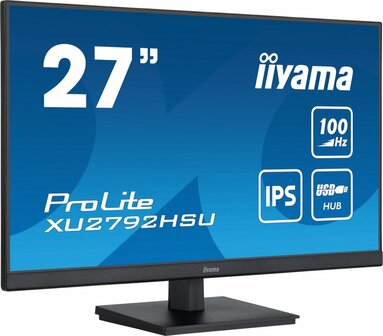 iiyama ProLite computer monitor 68,6 cm (27&quot;) 1920 x 1080 Pixels Full HD LED Zwart