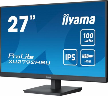 iiyama ProLite computer monitor 68,6 cm (27&quot;) 1920 x 1080 Pixels Full HD LED Zwart