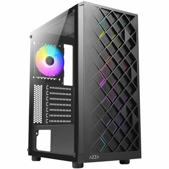 Azza Spectra RGB | Midi Tower Case | Zwart