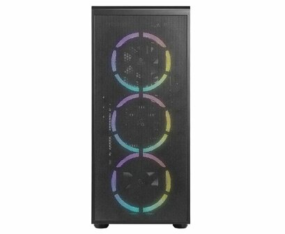 Case Azza Prima 360 Midi Tower zwart