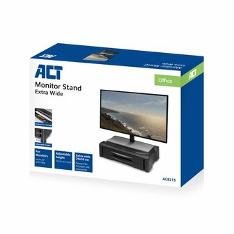 ACT AC8215 flat panel bureau steun 81,3 cm (32&quot;) Vrijstaand Zwart