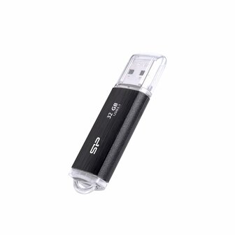 Silicon Power Blaze B02 | 32GB USB-A 3.2 Flash Drive | Zwart