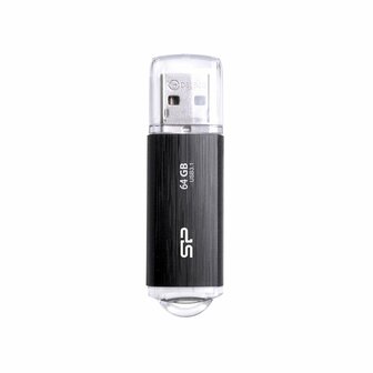 Silicon Power 64GB Blaze B02 USB 3.0 flashdrive Zwart