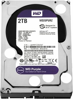 Western Digital Purple 3.5&quot; 2000 GB SATA III RENEWED