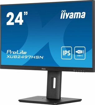 iiyama ProLite XUB2497HSN-B1 LED display 61 cm (24&quot;) 1920 x 1080 Pixels Full HD Zwart