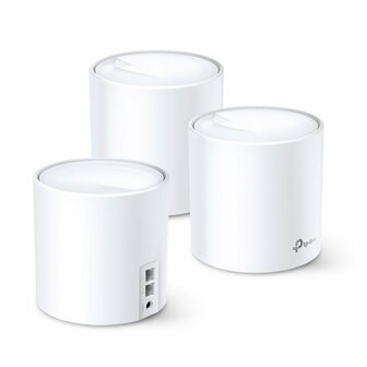 TP-Link Deco X20(3-pack) Dual-band (2.4 GHz / 5 GHz) Wi-Fi 5 (802.11ac) Wit 2 Intern