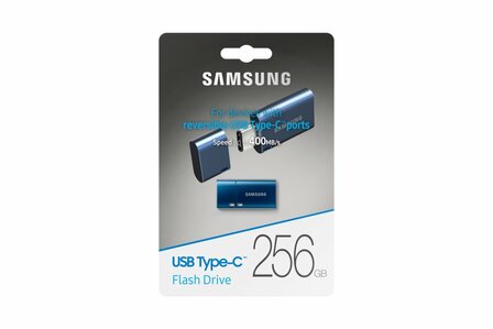 Samsung MUF-256DA USB flash drive 256 GB USB Type-C 3.2 Gen 1 (3.1 Gen 1) Blauw