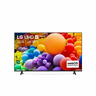 LG UHD 75UR75006LK 190,5 cm (75&quot;) 4K Ultra HD Smart TV Wifi Zwart