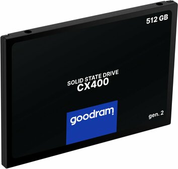 Goodram CX400 | 512GB SATA SSD | 2.5&#039;&#039; | 550MB/s