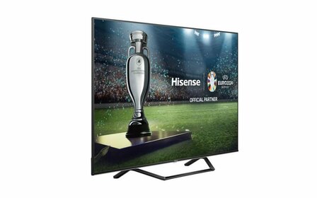 TV Hisense 55&quot; 4K QLED Smart TV Zwart