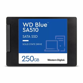 Western Digital Blue SA510 | 250GB SATA SSD | 2.5&#039;&#039; | 555MB/s