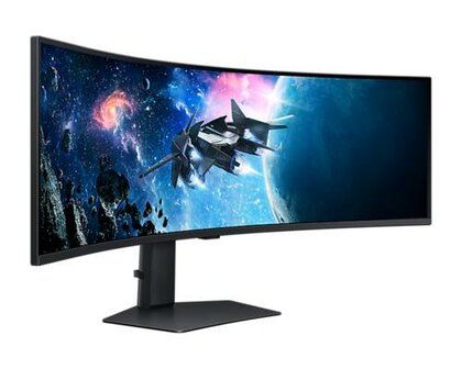 Samsung Odyssey G95C computer monitor 124,5 cm (49&quot;) 5120 x 1440 Pixels DWQHD Zwart