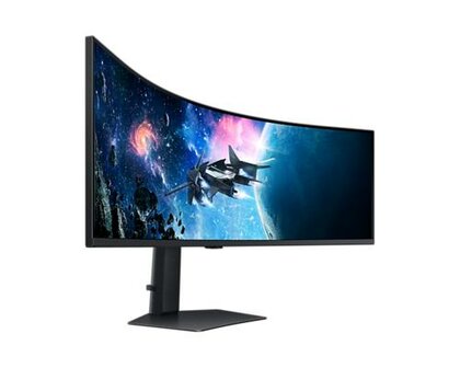 Samsung Odyssey G95C computer monitor 124,5 cm (49&quot;) 5120 x 1440 Pixels DWQHD Zwart