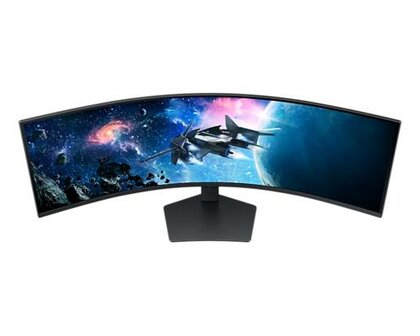 Samsung Odyssey G95C computer monitor 124,5 cm (49&quot;) 5120 x 1440 Pixels DWQHD Zwart