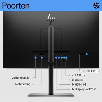 MON HP E27 G5 27Inch IPS 75HZ HDMI DP OUTLET