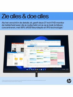 MON HP E27 G5 27Inch IPS 75HZ HDMI DP OUTLET