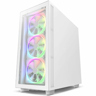 NZXT H7 Elite RGB | Midi Tower Case | Wit | OPEN BOX