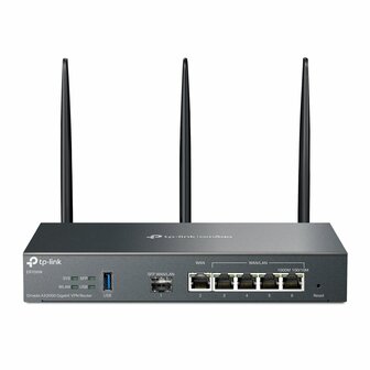 TP-Link Omada ER706W draadloze router Gigabit Ethernet Dual-band (2.4 GHz / 5 GHz) Zwart