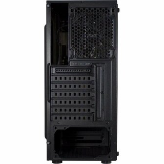 Inter-Tech Thunder Blue Light | Midi Tower Case | Zwart | RENEWED