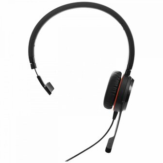 Jabra Evolve 20 UC | Mono Bedraade On-Ear Headset | Zwart