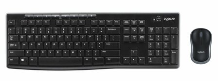 Logitech LGT-MK270-US Draadloze Muis en Toetsenbordcombo QWERTY