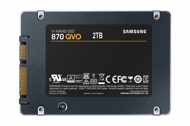 Samsung 870 QVO 2TB SATA SSD 2.5 560MB/s