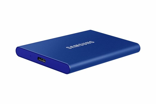 Samsung T7 1TB Portable SSD - 1.050MB/s Blauw