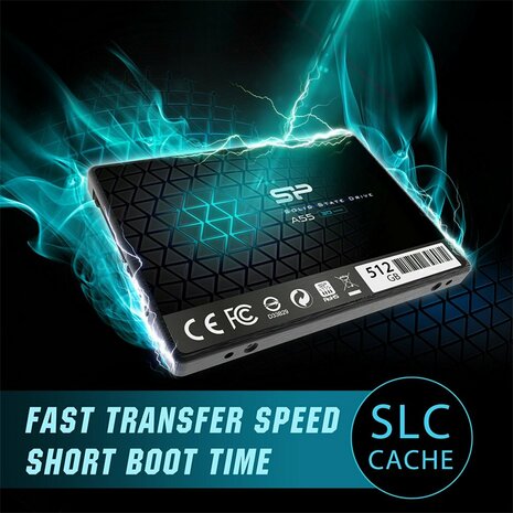 Silicon Power A55 512GB 2.5 SATA SSD 560MB/s