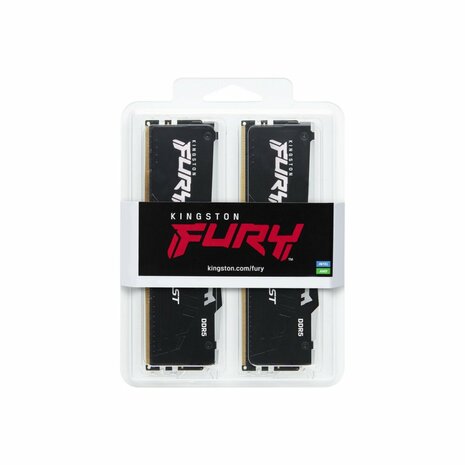 Kingston Fury Beast RGB | 16GB 2x8GB DDR5 | 5200MHz | DIMM | CL40 | Geheugenmodule | RAM