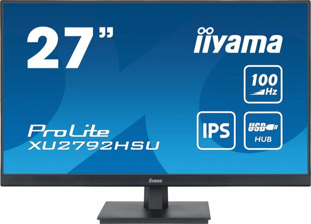 iiyama ProLite computer monitor 68,6 cm (27") 1920 x 1080 Pixels Full HD LED Zwart