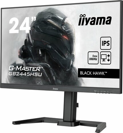 iiyama G-MASTER GB2445HSU-B1 computer monitor 61 cm (24") 1920 x 1080 Pixels Full HD LED Zwart