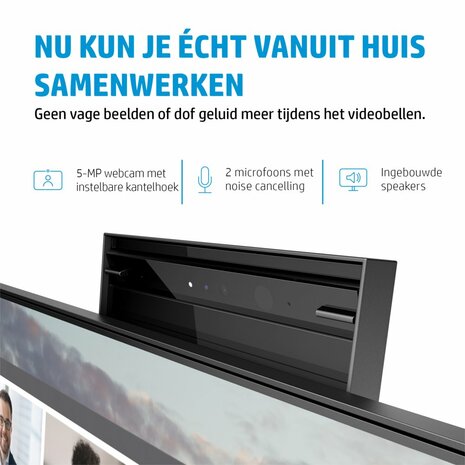 HP E24m G4 60,5 cm (23.8") 1920 x 1080 Pixels Full HD Zwart, Zilver