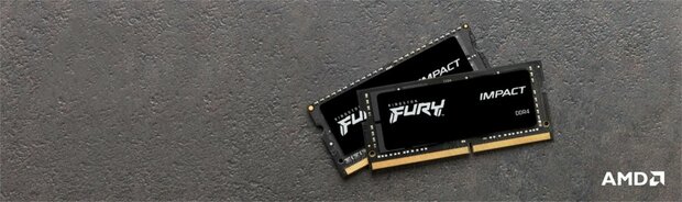 Kingston Technology FURY 8GB 2666MT/s DDR4 CL15 SODIMM Impact