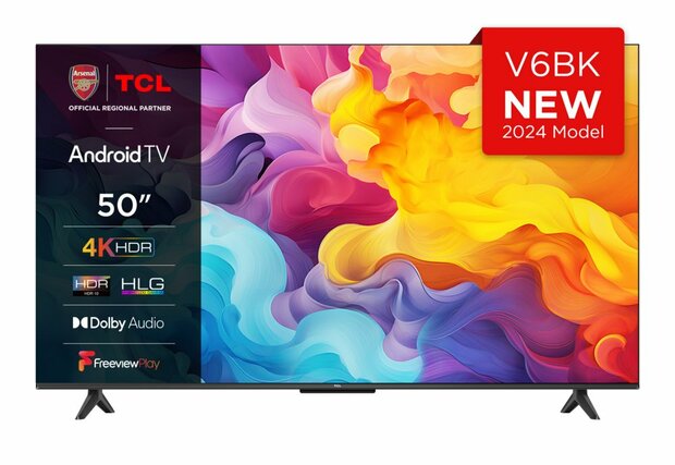 TCL TV 50V6B 50Inch 3840x2160 (4K) Google Assistant