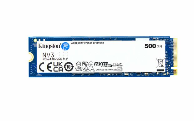 Kingston NV3 | 500GB NVMe SSD | M.2 | 5.000MB/s