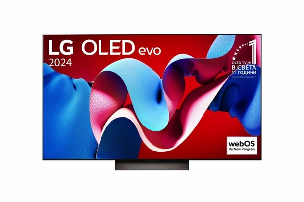 LG OLED55C41LA 2024 tv 139,7 cm (55") 4K Ultra HD Smart TV Wifi Zwart