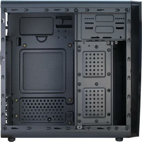 Inter-Tech MC-02 | Micro Tower Case | Zwart