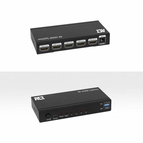 ACT AC7831 video splitter HDMI 4x HDMI OPEN BOX