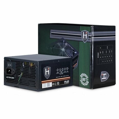 Inter-Tech HIPOWER SP-650 | 600 Watt ATX PSU | Power Supply | Voeding